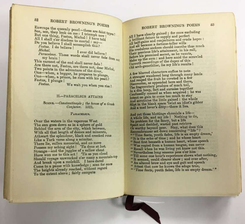 Книга &quot;The poetical works&quot; 1812 R. Browning Лондон Твёрдая обл. 494 с. Без илл.